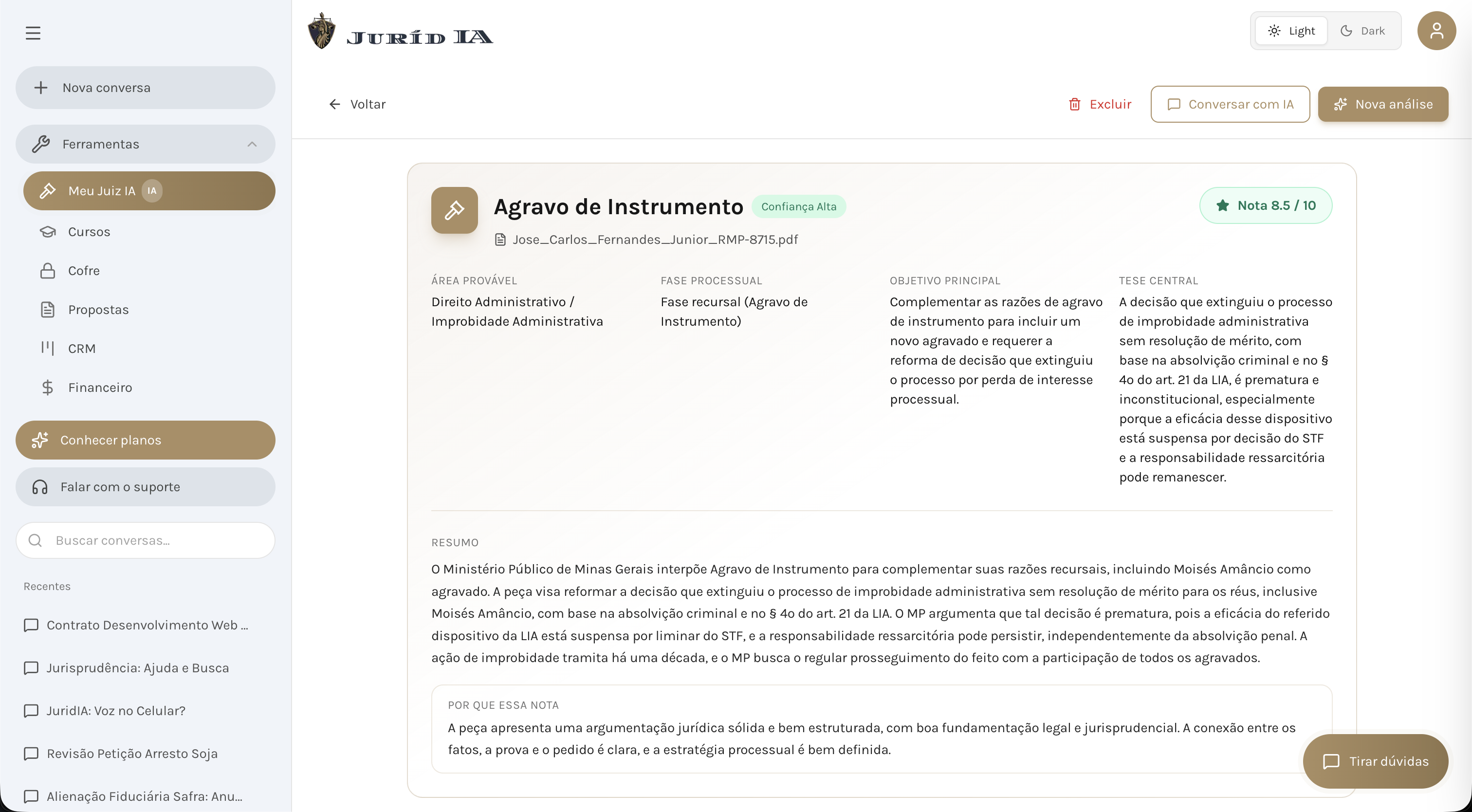O escritório que parou de perder prazo. — Análise de processo